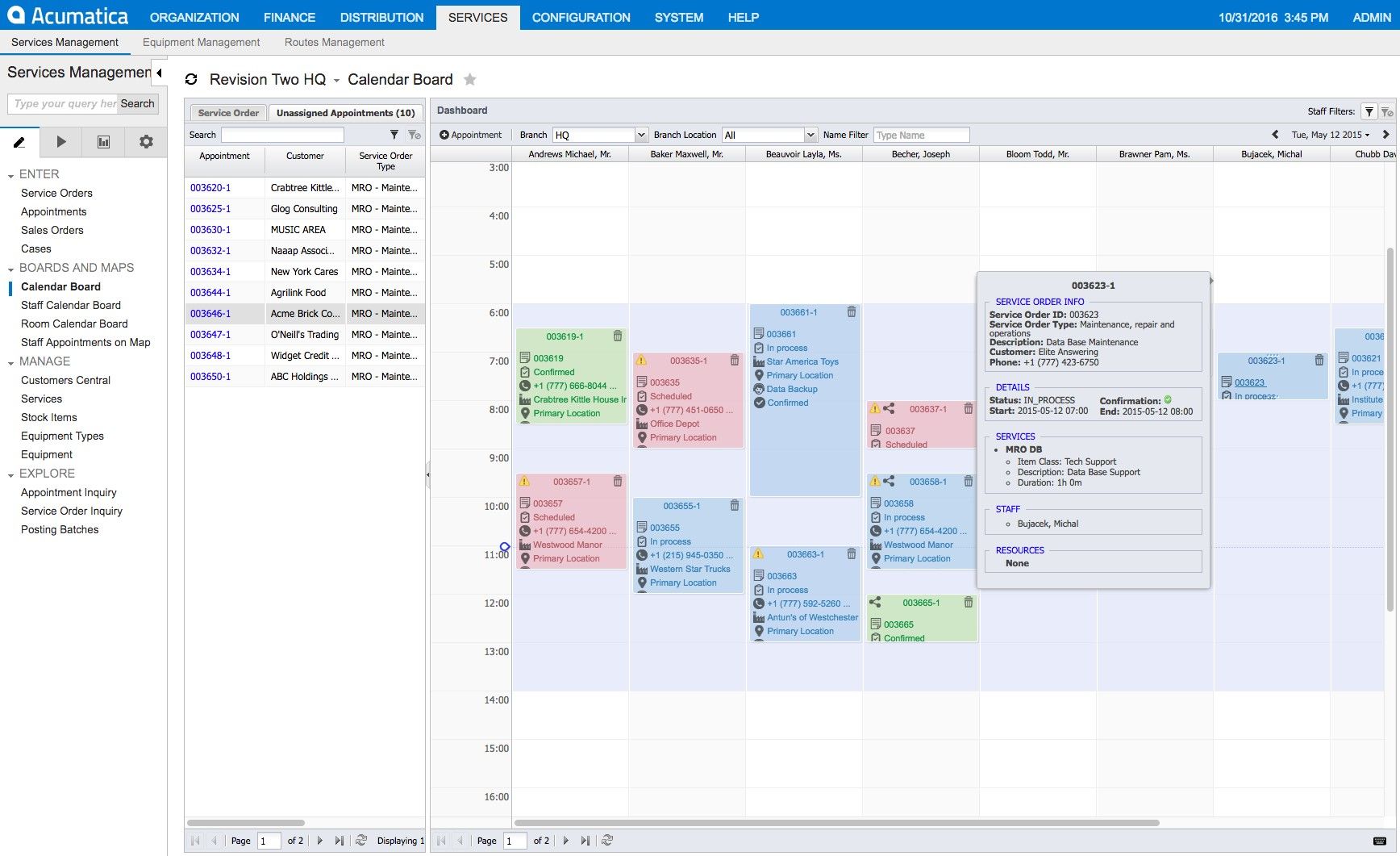 Visual-Scheduling-Board